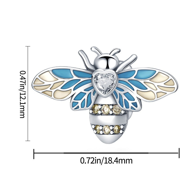 Charm abeille en argent - Korell charms