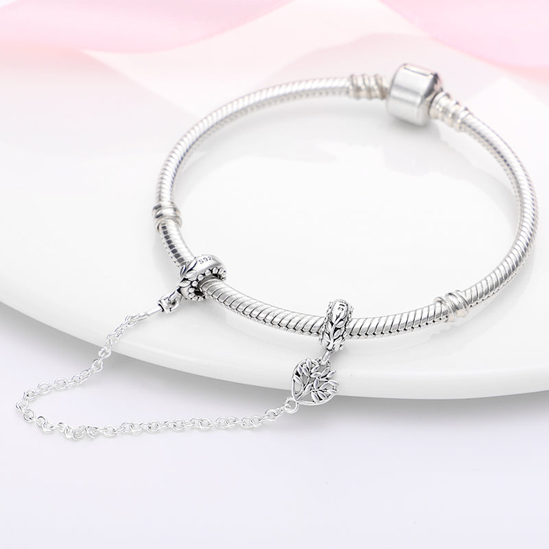 Charm chaine arbre de vie en argent - Korell charms