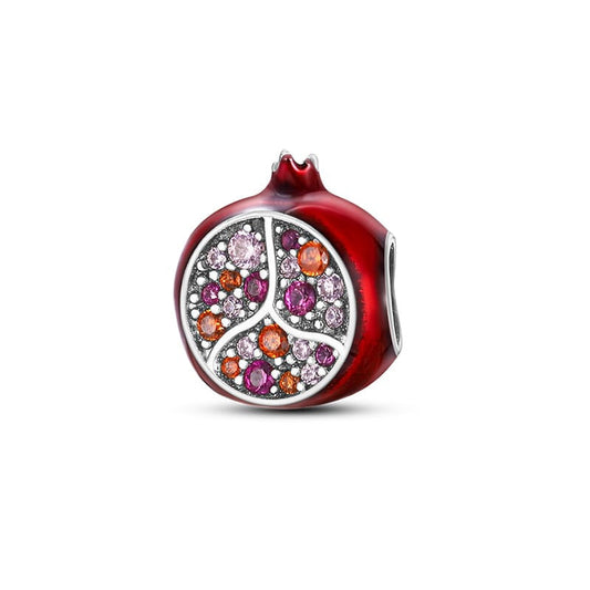 Charm fruit grenade en argent Default Title - Korell charms