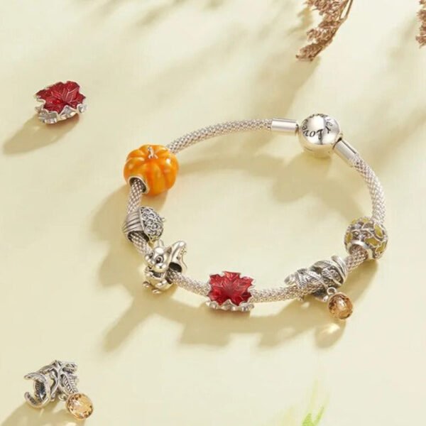 Charm écureuil en argent - Korell charms