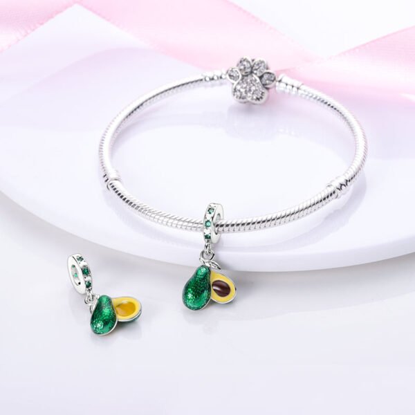 Charm pendentif avocat en argent - Korell charms