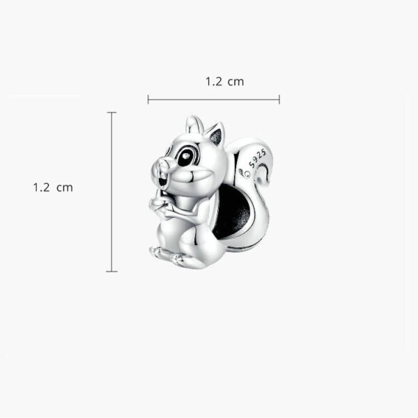 Charm écureuil en argent - Korell charms