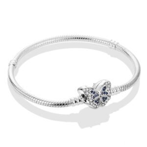 Bracelet pour charms papillon en argent - Korell charms