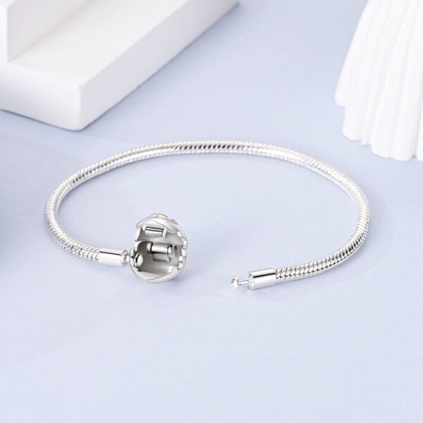 Bracelet pour charms tête de chat en argent - Korell charms