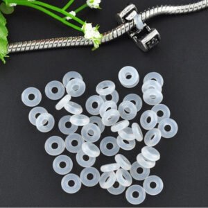 Lot de 20 joints en caoutchouc pour charm - Korell charms