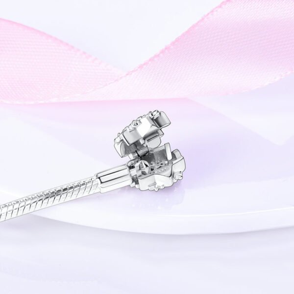 Bracelet pour charms flocon en argent - Korell charms