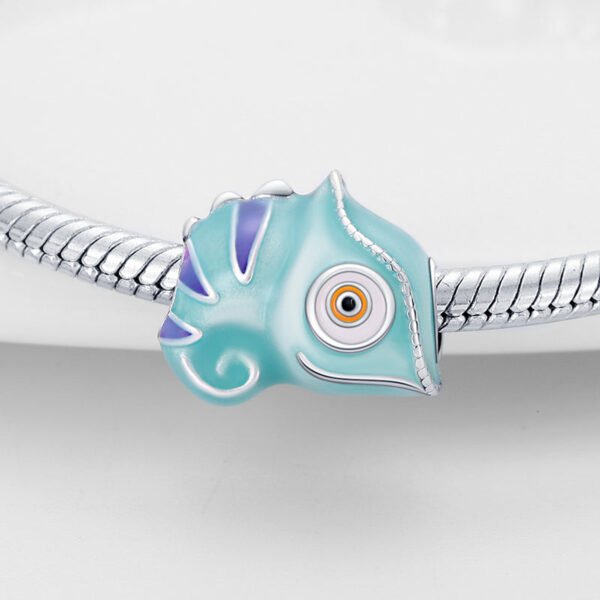 Charm caméléon en argent - change de couleur - Korell charms