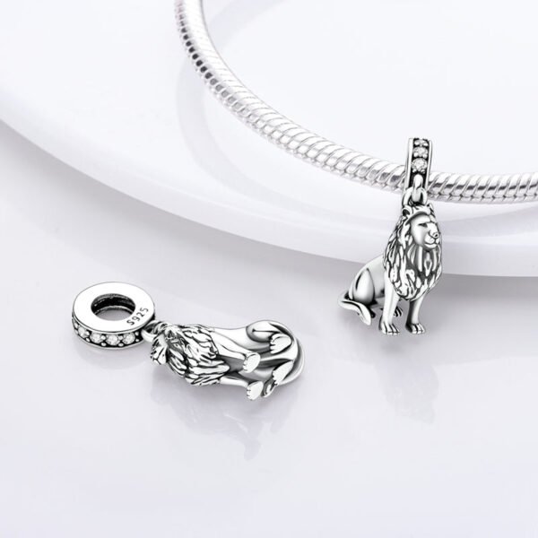 Charm pendentif lion en argent - Korell charms