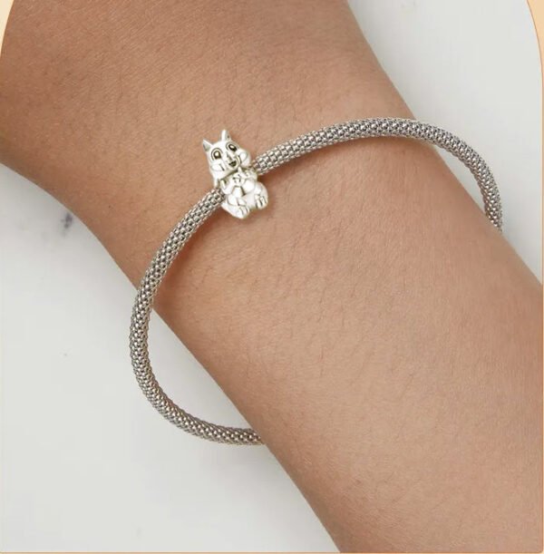 Charm écureuil en argent - Korell charms